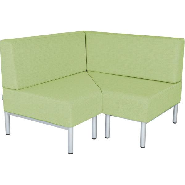 Ecksofa Inflamea 2 - hellgrün