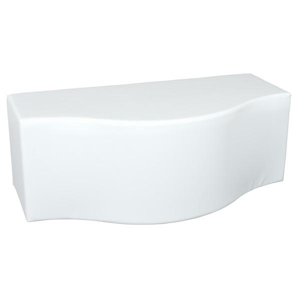 Sitz Welle, T 40, weiss - Sitzhöhe 45,5 cm