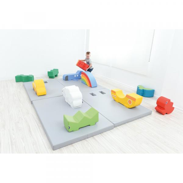 Schaumstoffelement - Gras, hellgrün