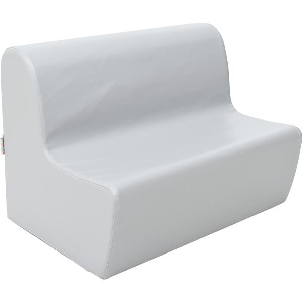 Sitzbank, Sitzhöhe: 26 cm, grau