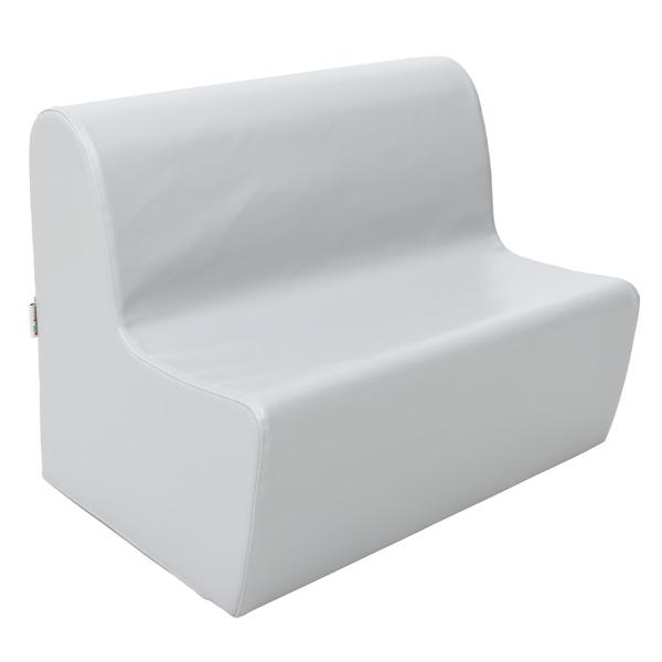 Sitzbank, Sitzhöhe: 34 cm, grau