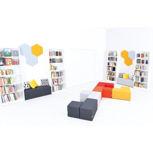 Inflamea Hocker B 80, rot