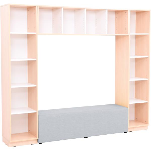 Inflamea Hocker B 154, hellgrau