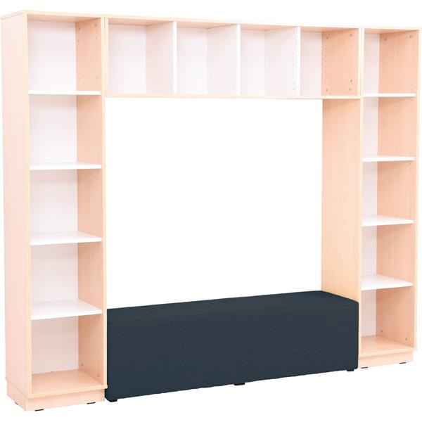 Inflamea Hocker B 154, schiefergrau