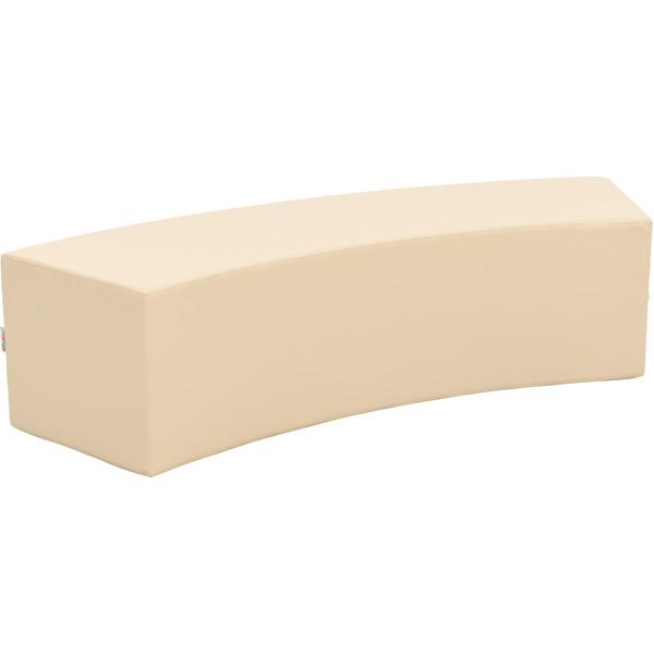 Achtelkreis-Sitz Paolo, lang, beige