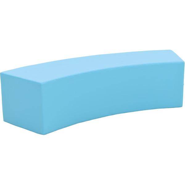 Achtelkreis-Sitz Paolo, lang, meerblau