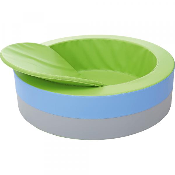 Ballbad rund, inkl. Bälle