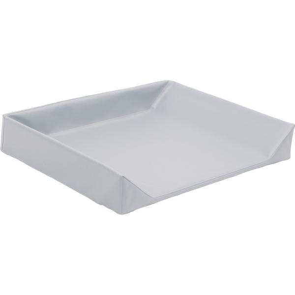 Wickelauflage B 93, Tiefe 88 cm, grau