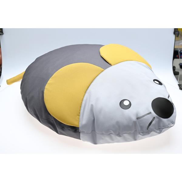 Sitzkissen - Maus, grau