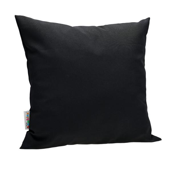 Kuschelkissen, schwarz