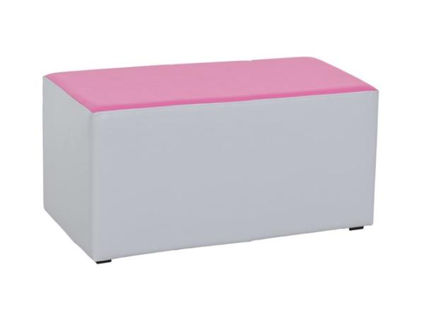 Garderobensitz, B 80, grau/pink