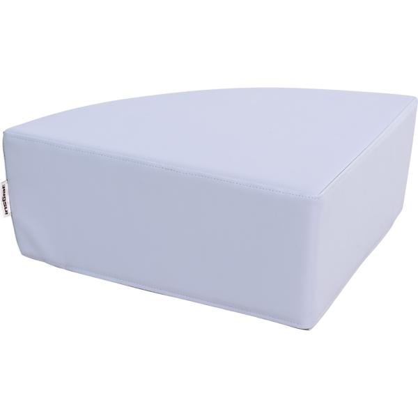 Viertelkreis-Sitz, grau