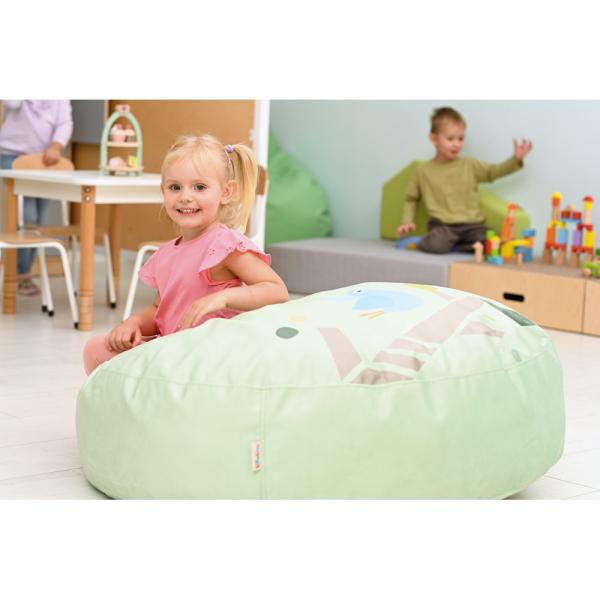 Kuschelkissen Wald mit Vogel