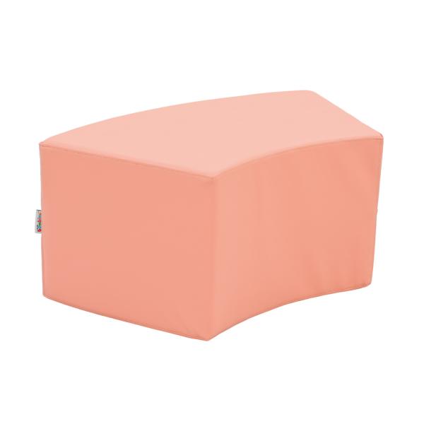 Achtelkreis-Sitz Paolo, kurz, lachs