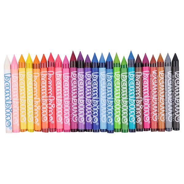 Moje Bambino-Farbstifte 24 Farben