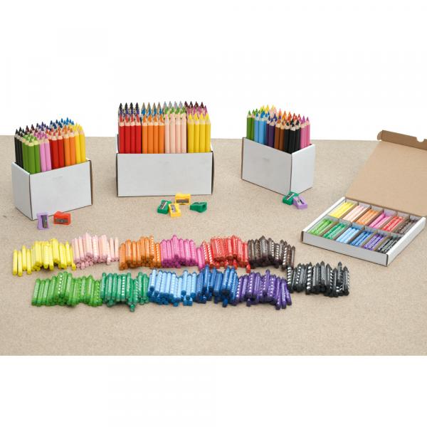 Moje Bambino-Farbstifte, 25x12 - Sparset