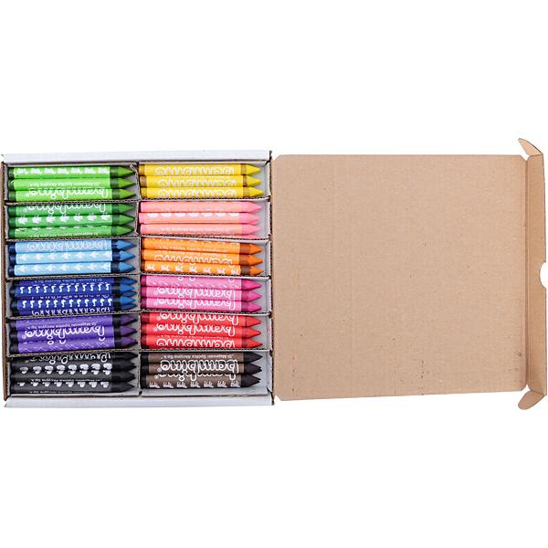 Moje Bambino-Farbstifte, 6x12 Farben - grosse Packung