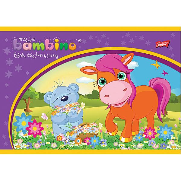 Zeichenkarton A4, 10 Blatt, weiss