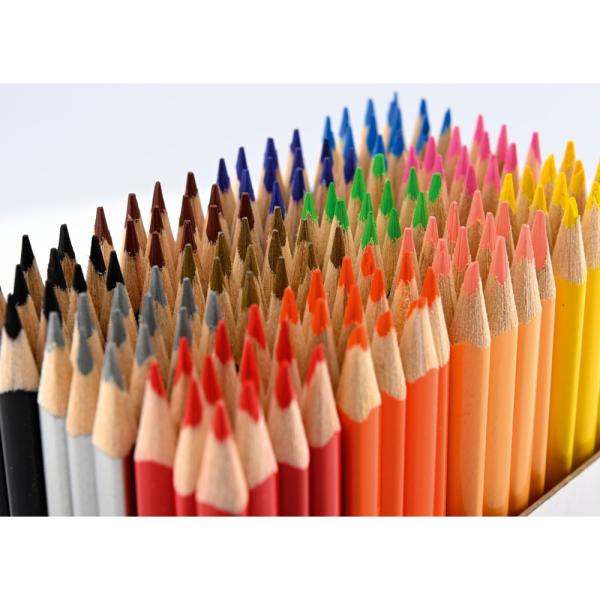 Moje Bambino-Buntstifte, dreieckig, dünn, 12 x 12 Farben