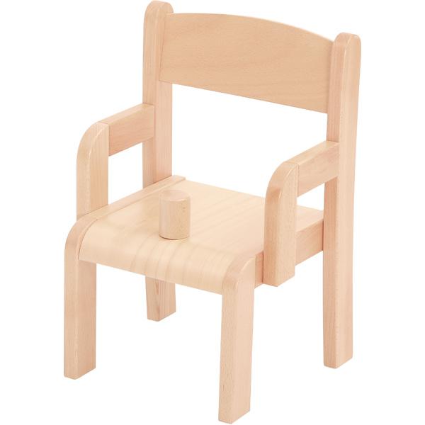 Stuhl Christoph 1 mit Rutschstopp, Sitzhöhe 26 cm, für Tischhöhe 46 cm