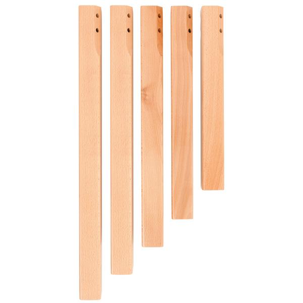 Quadratische Tischbeine, 4 Stck., 64 cm