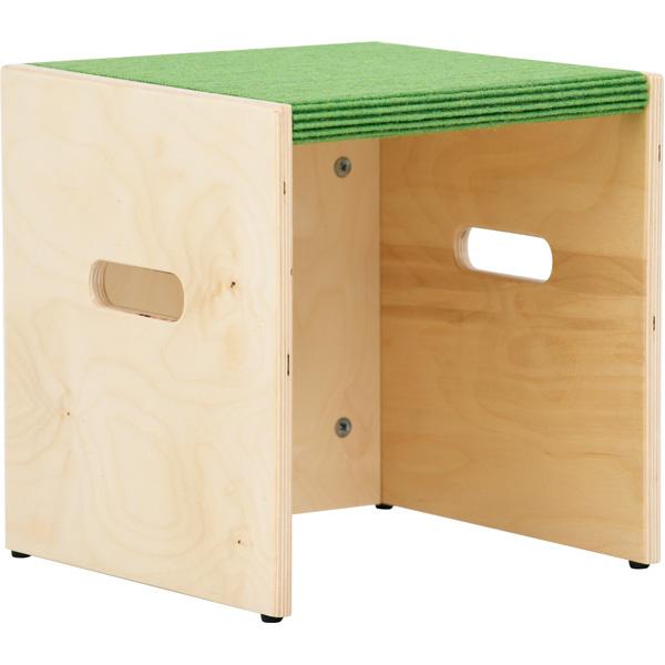 Podestbank, B 33, H 34 cm, hellgrün