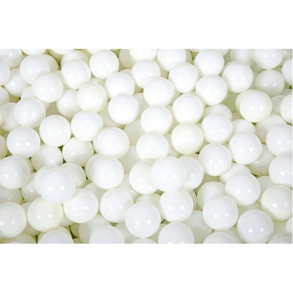 Ballbadbälle - weiss, 750 Stck., Durchmesser 6 cm