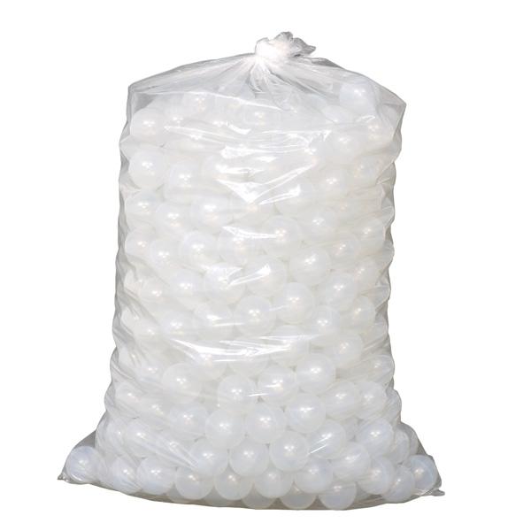 Ballbadbälle - transparent, 500 Stck., Durchmesser 6 cm