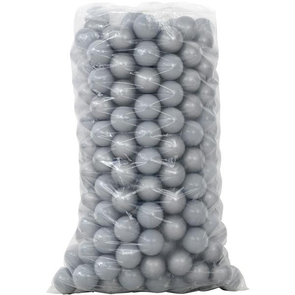 Ballbadbälle - grau, 250 Stck., Durchmesser 8 cm