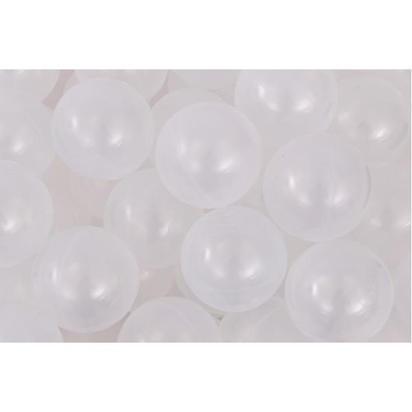Ballbadbälle - durchsichtig, 250 Stck., Durchmesser 8 cm