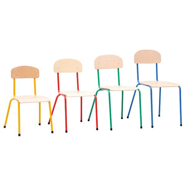 Stuhl Bambino 3, Sitzhöhe 35 cm, für Tischhöhe 59 cm - gelb