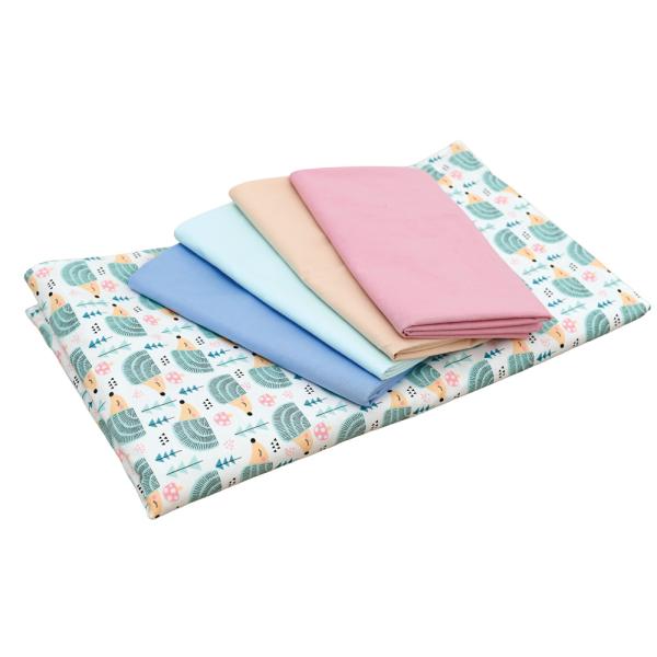 Deckenbezug, 70 x 120 cm, minze