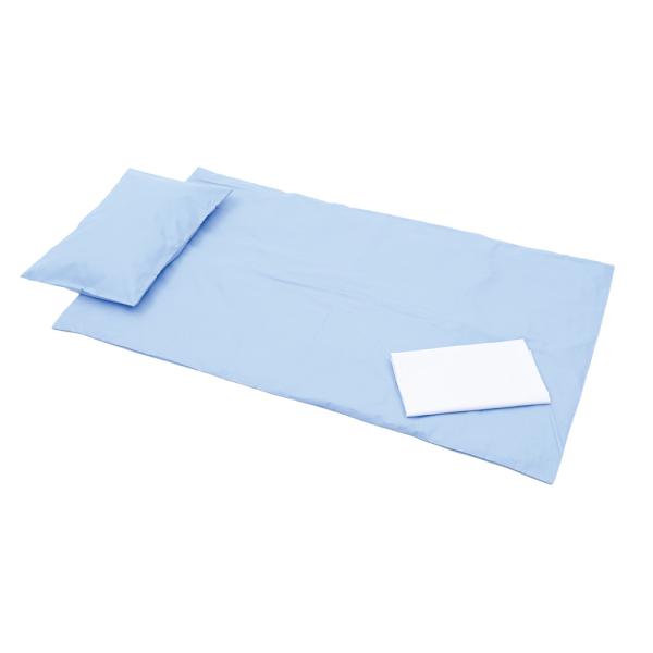Bettwäscheset, klein, blau