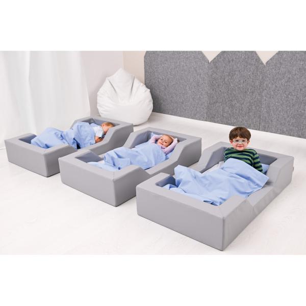 Bettwäscheset, klein, blau