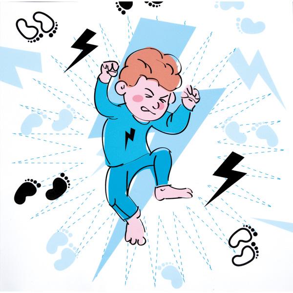 Bodenaufkleber-Emotionen, Wut