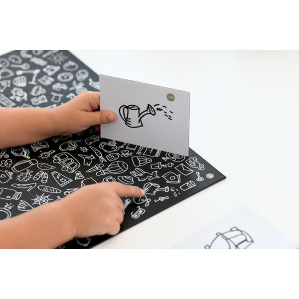 Die Welt unter der Lupe – Wahrnehmungsspiel