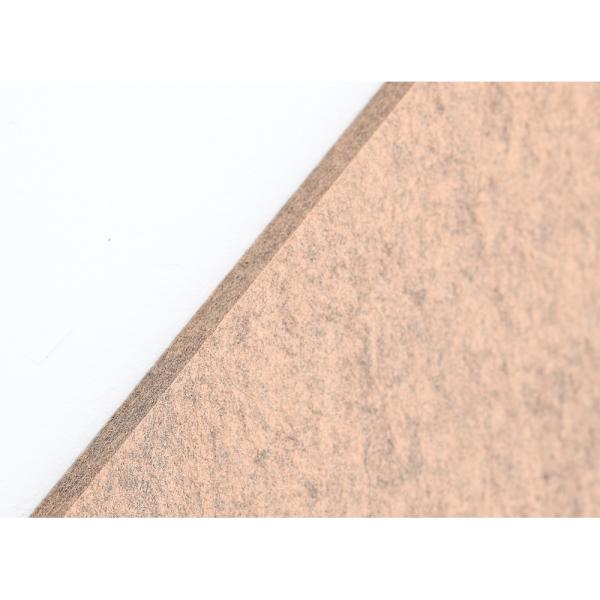 Wandschutz aus PET-Recyclingmaterial, Haus, H 120, beige