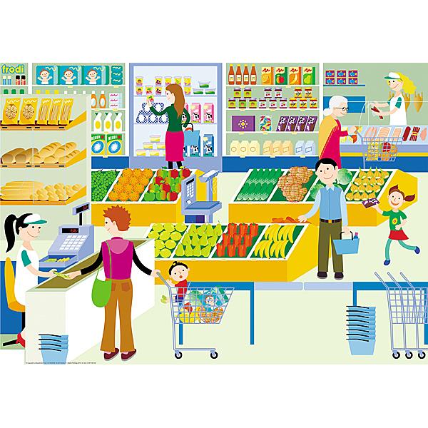 Thematik-Tafeln - Supermarkt