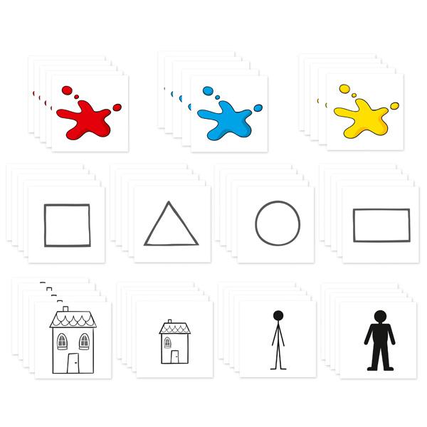 Logischer Baum - Symbolkarten - Kinderset