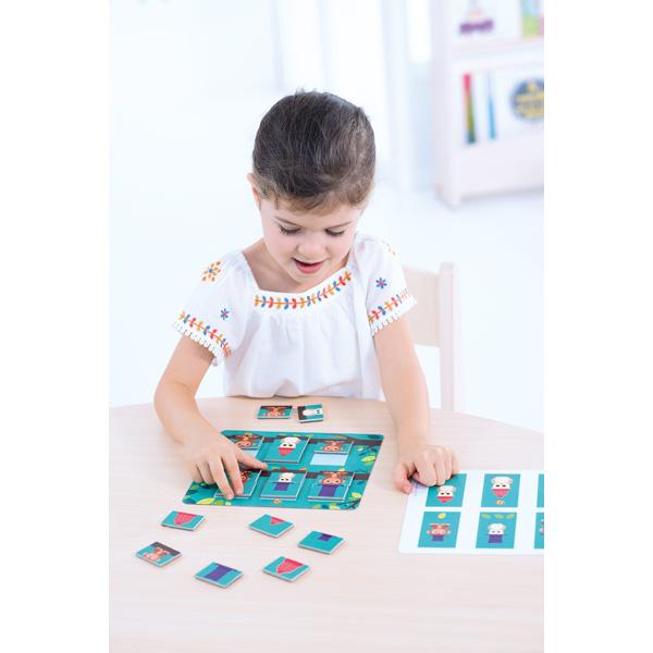 Wer sitzt auf dem Ast  Magnetisches Legespiel