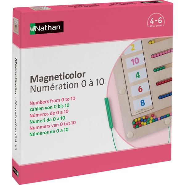 Magneticolor – magnetisches Zahlenpuzzle