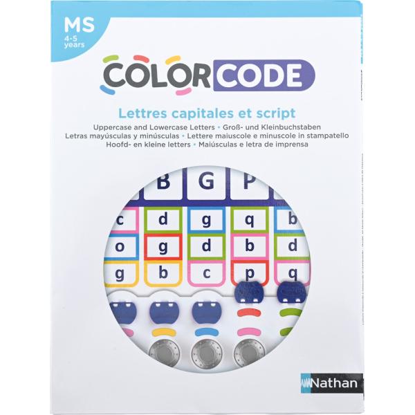 Color Code – Aufgabenkarten - Gross- und Kleinbuchstaben
