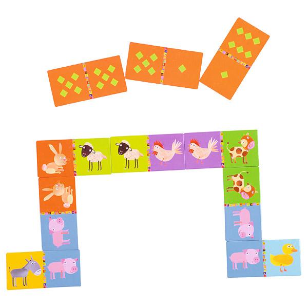 Dominospiel - Bauernhof