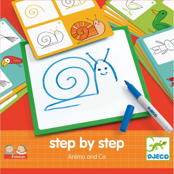 Zeichnen lernen Schritt für Schritt - Tiere