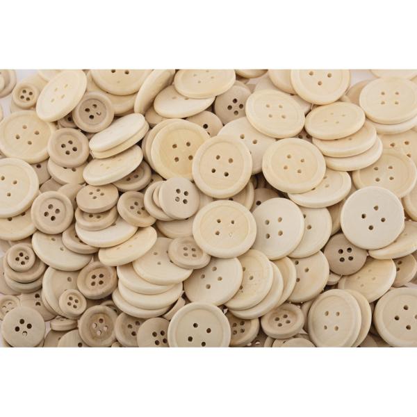 Holzknöpfe