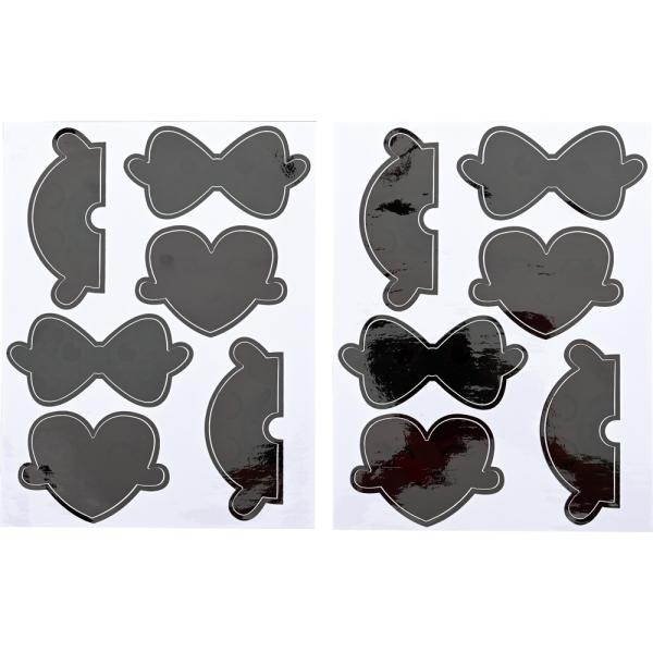 Wärmeempfindliche Sticker