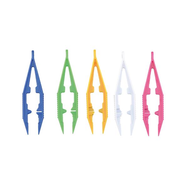 Pinzetten für Perlen, 10 Stck.