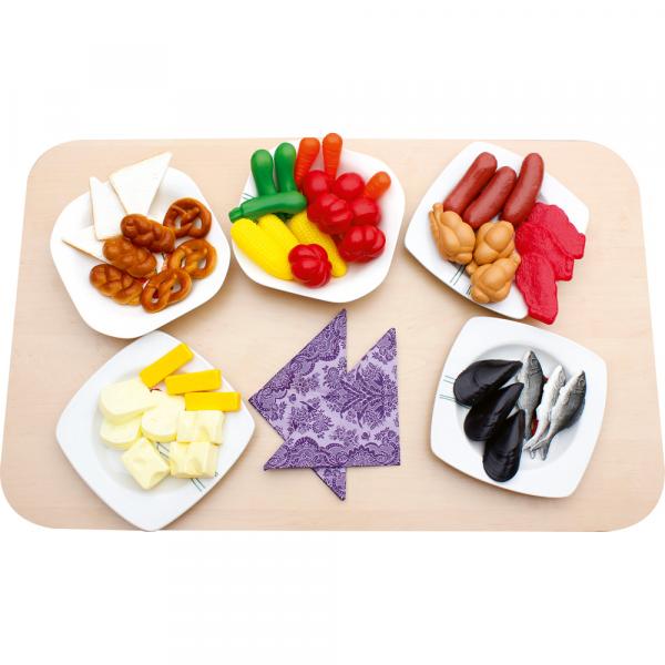 Lebensmittel Set, 48 Teile