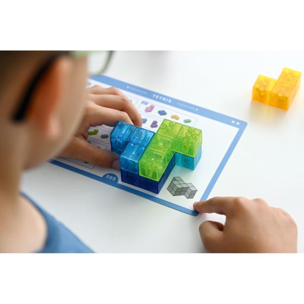Magnetische Bausteine Tetris, 9 Teile