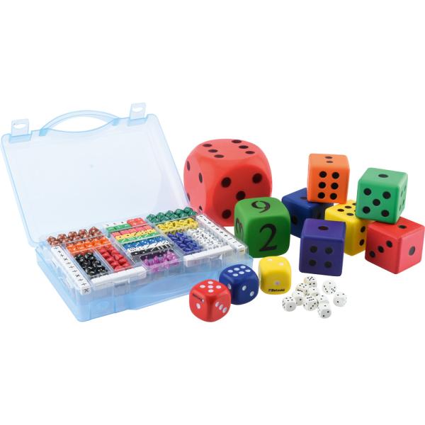 Weicher Würfel mit Augen